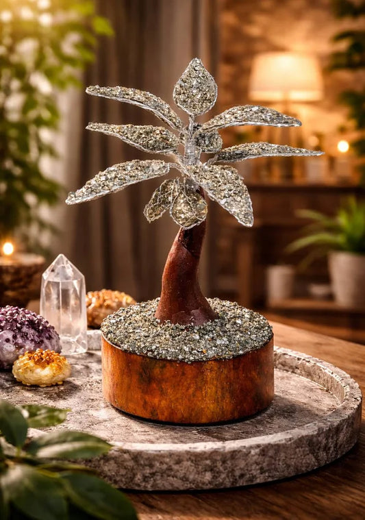 Pyrite Coconut Wealth Tree