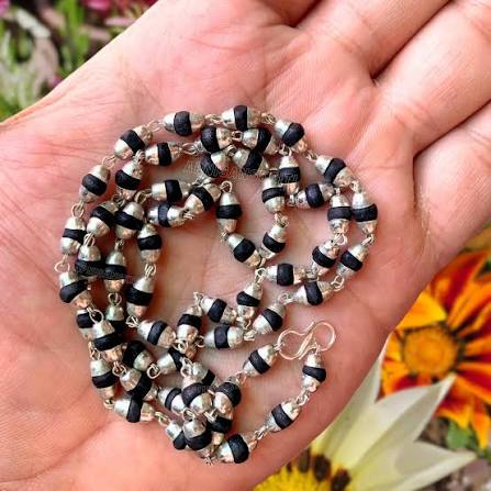 Tulsi Mala Silver Plated