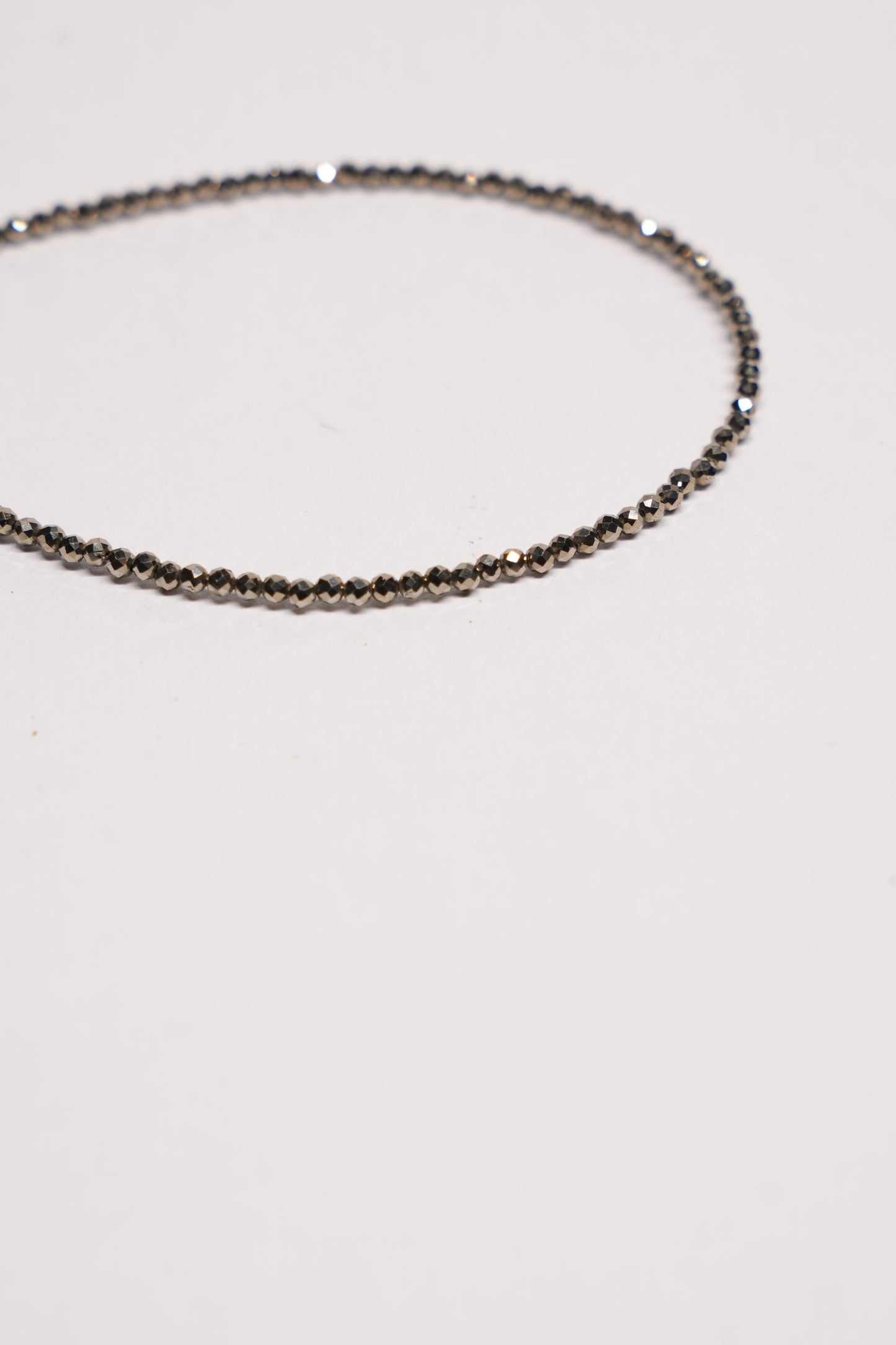 Natural Pyrite Anklet