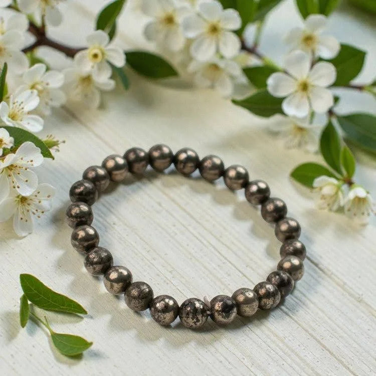 Natural Pyrite Bracelet
