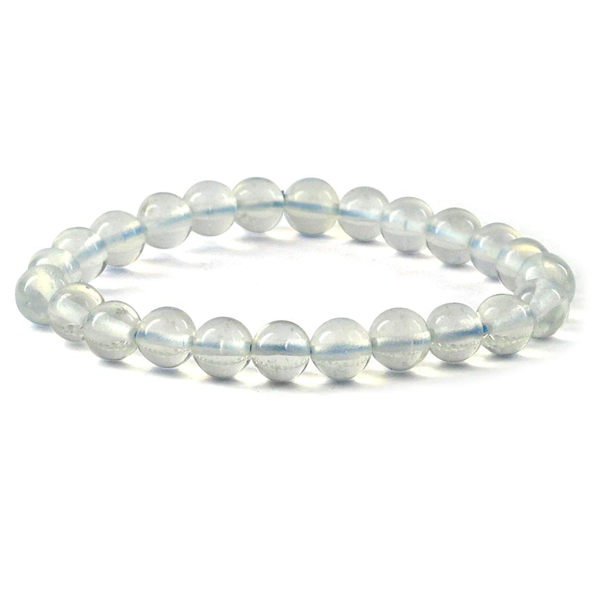 Opalite Solo Bead Bracelet