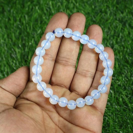 Opalite Solo Bead Bracelet