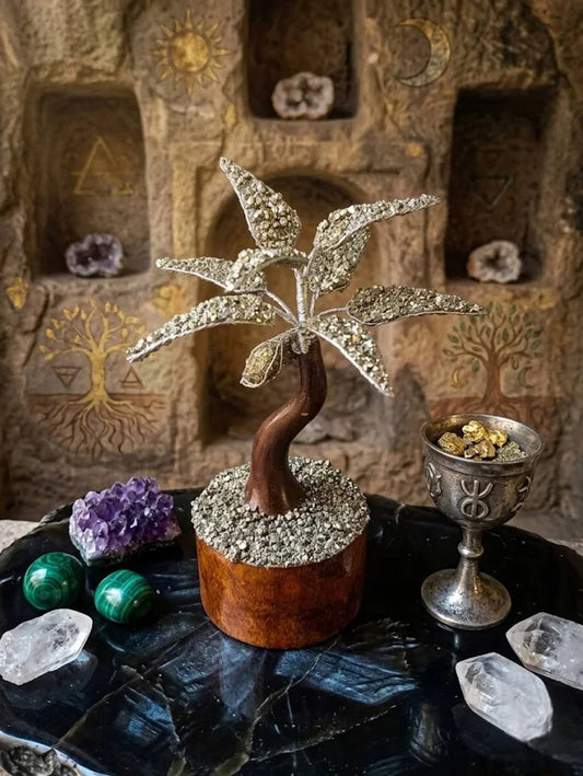 Pyrite Coconut Wealth Tree