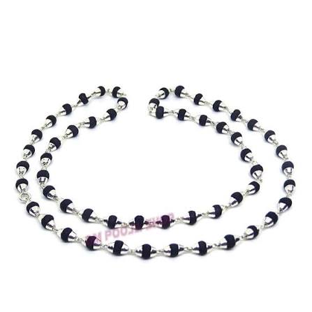 Tulsi Mala Silver Plated