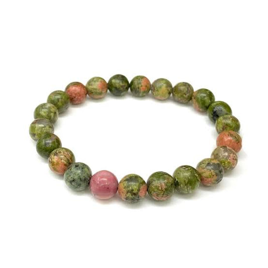 Unakite Beads Bracelets